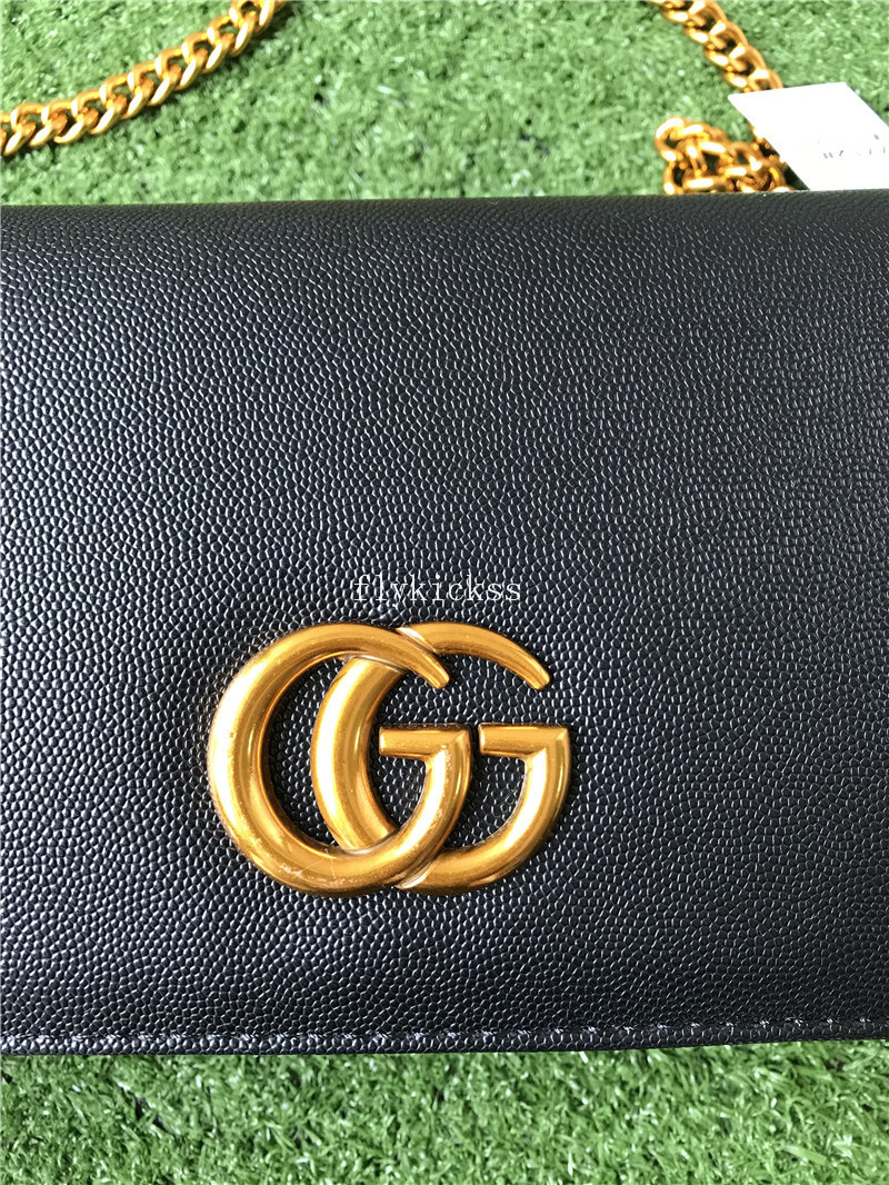 GC Black Shoulder Bag